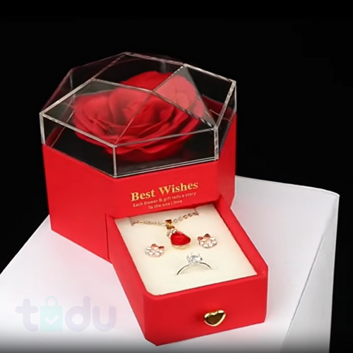 Joyero Flor Eterna